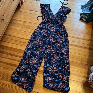 floral jumpsuit
